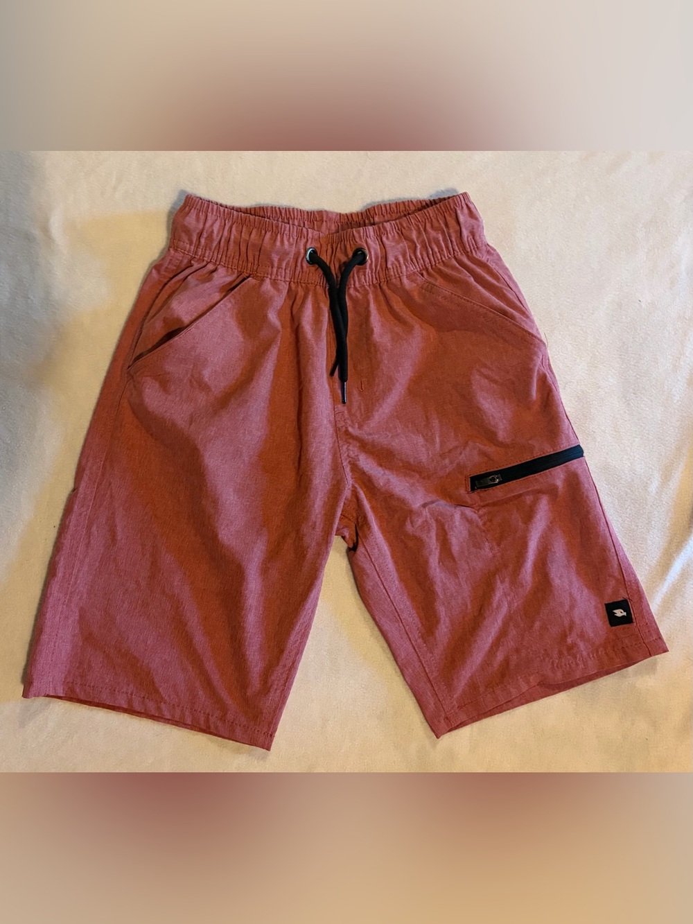 Tony Hawk Boys’ Hybrid Skate Shorts - Red Marl - Size 10/12